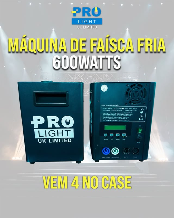 Máquina de Faísca Fria SP600